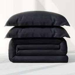 Постельное бельё Этель дуэт Jet black 143х215-2шт, 215х240, 50х70+3-2 шт, мако-сатин, 114г/м2  фото 13