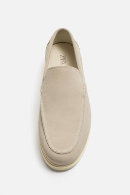 CASUAL LEATHER LOAFERS - Zara фото 7