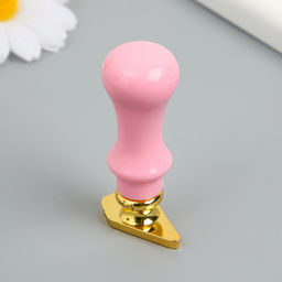 Печать для сургуча с пластиковой ручкой фигурная «Рожок мороженого», 6.3 см