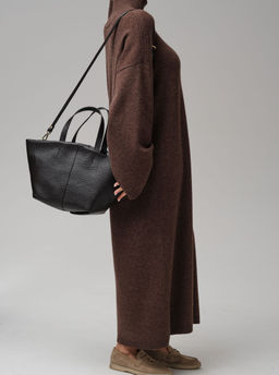 Кожаная сумка Azaro 31355 темно-коричневый