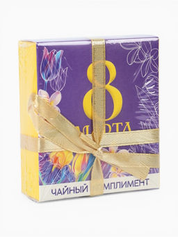 Цена за 2 шт. Чай подарочный «8 Марта», 9 г (5 шт.×1.8 г)