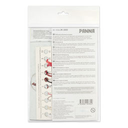 Набор для вышивания PANNA Живая картина JK-2222 Брошь. Белёк в шапочке 5 х 6 см