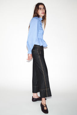 Z1975 CULOTTES DENIM TROUSERS