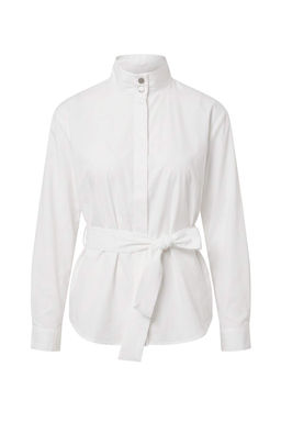 Trendyolmilla Wardrobe Essentials  Beyaz Dik Yaka Ku_akl_ Dokuma G_mlek|TWOAW27GO00047