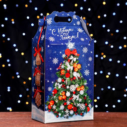 Подарочная коробка Ароматная ель , 20,3 х 12,3 х 41 см - Simaland фото 2