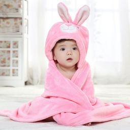 Плюшевый пледик-полотенце для детей - Кигуруми фото 7