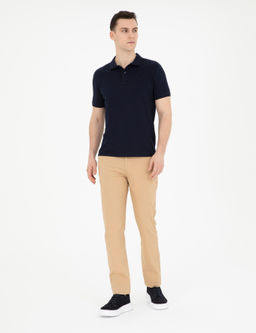Lacivert Slim Fit Basic Ti__rt - Pierre cardin фото 11