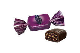 Фруктовичи, конфеты Чернослив Михайлович с арахисом в темной глазури, 500 г