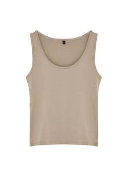 TRENDYOLMILLA Vizon Poliamid Havuz Yaka Vucuda Oturan Orme Atlet TWOSS24AL00065 фото 6