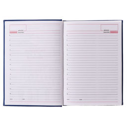 Ежедневник недатированный Calligrata. Vivella, А5, 160 листов, кожзам, синий