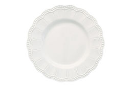 Тарелка закусочная Elite, белая, 21 см