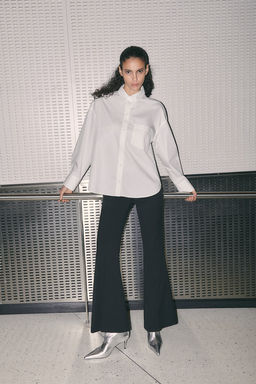 Camisa oversize con strass - H&m фото 3