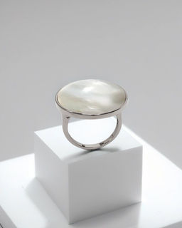 Кольцо с натуральным перламутром - Vel vett фото 4