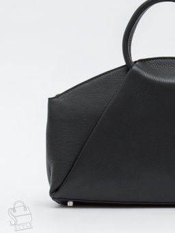 Сумка женская кожаная 1126M black Polina&Eiterou
