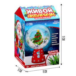 Набор для опытов Новогодний флорариум - Эврики фото 13