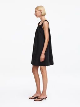 Vestido de algod?n con ribete de encaje - H&m фото 3