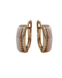 Серьги с керамикой