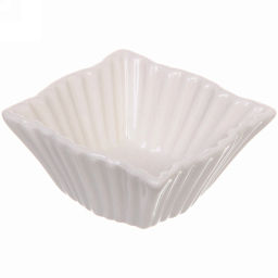 Набор соусников "White magic" 6шт "Волна" ребристый 100мл