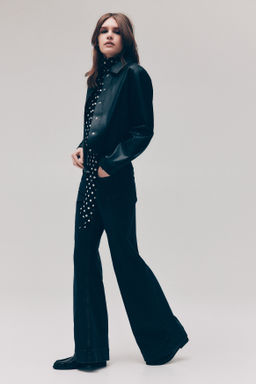Wide High Waist Jeans - H&m фото 6