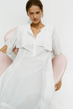 LACE TRIM NIGHTDRESS