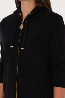 Kad_n Siyah Basic Sweatshirt Sepette S_rpriz _ndirim - U.s. polo assn фото 7