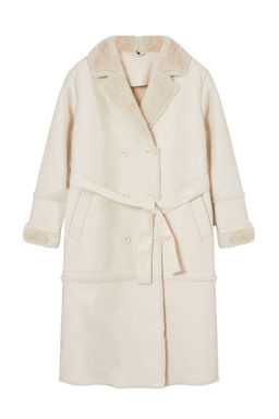 Ekru Oversize Kusakl? Kaban TWOAW24KB00188 - Trendyolmilla фото 6