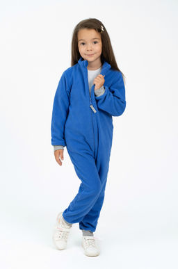 Комбинезон детский флисовый василек