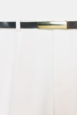 TROUSERS WITH BELT - Zara фото 8