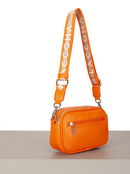 LACCOMA сумка Торри-Ф826-ярко-оранжевый эко кожа хлопок  фото 2