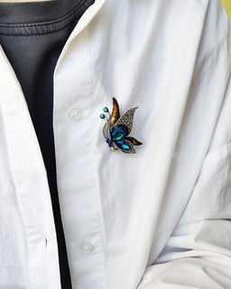 Брошь Бабочка - Vel vett фото 5