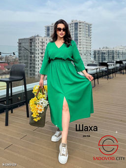 Платье женское в длине макси