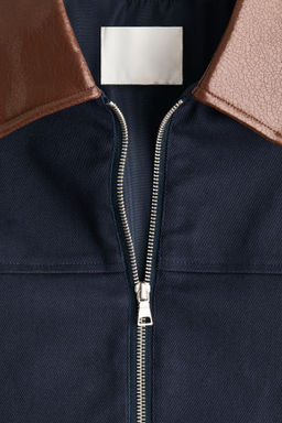 Chaqueta oversize de sarga - H&m фото 4