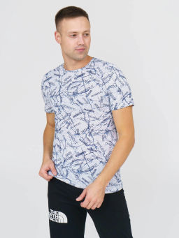 Футболка мужская, цвет серый