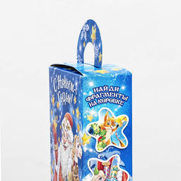 Цена за 10 шт. Коробка подарочная складная Звездочёт 11х 5х 21 см - Simaland фото 9