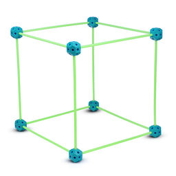 Конструктор "Палатка" (74 дет.) в коробке