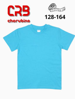 CRB wear/CAJB 62857-40 Футболка для мальчика, бирюзовый/Ex.Cherubino