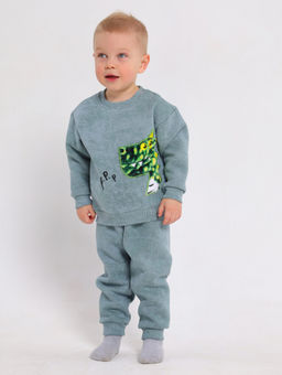 Костюм для мальчика с начесом Футер - Оптима фото 3