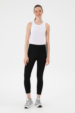 Kad_n Siyah Y_ksek Bel Toparlay_c_ G_nl_k Tayt - U.s. polo assn фото 3