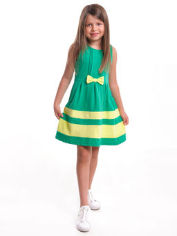 Платье для девочки UD 2912 зеленый - Mini maxi фото 5