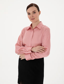 Pudra Comfort Fit Uzun Kollu G_mlek
