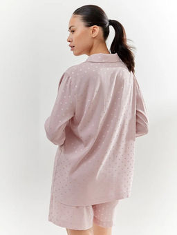 MY Рубашка пижамная жен.атлас Р225  фото 6