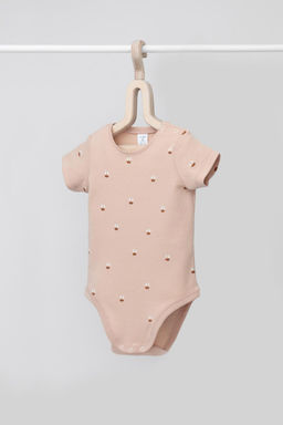 Crockid _ К 6239/нюдовый беж,белые кораблики полукомбинезон яс