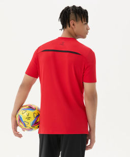 Футболка судейская JOGEL DIVISION PerFormDRY Referee Tee, красный  фото 7