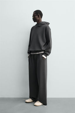 PANTAL?N JOGGER LAVADO SOFT / Azul / Gris - Zara фото 4