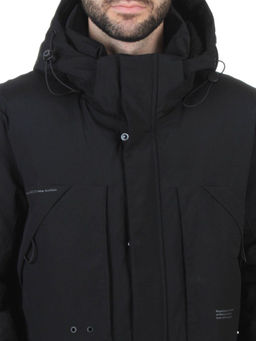 6963 BLACK Куртка мужская зимняя (200 гр. био-пух)