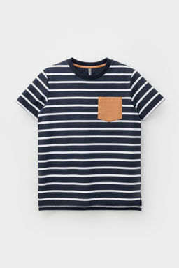 КР 302380/индиго,полоска к452, фуфайка