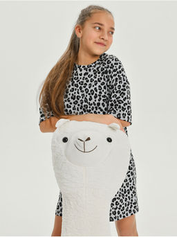 Платье домашнее Леопард Коричневый девочка - София фото 19