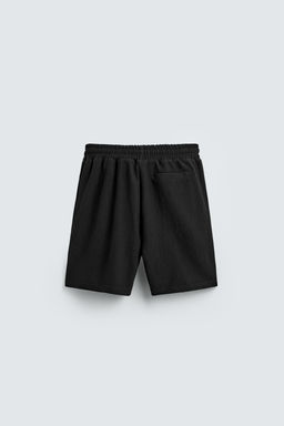 TEXTURED JOGGER BERMUDA SHORTS - Zara фото 10