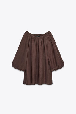 ZW COLLECTION OFF-THE-SHOULDER TOP - Zara фото 6