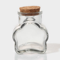 Набор баночек для специй Доляна «Парфе. Облачко», 100 мл, 6.5×5×7.5 см, с пробковой крышкой, 12 шт.